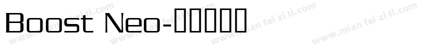 Boost Neo字体转换